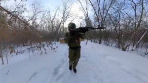 Прогулка с автоматом. Новая услуга - СХП-Тир !