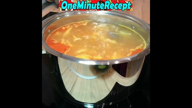 Как сделать БОРЩ в Хлебе? Украинский Борщ в Хлебе! OneMinuteRecept - Вкусные Рецепты За Минуту! смотреть онлайн