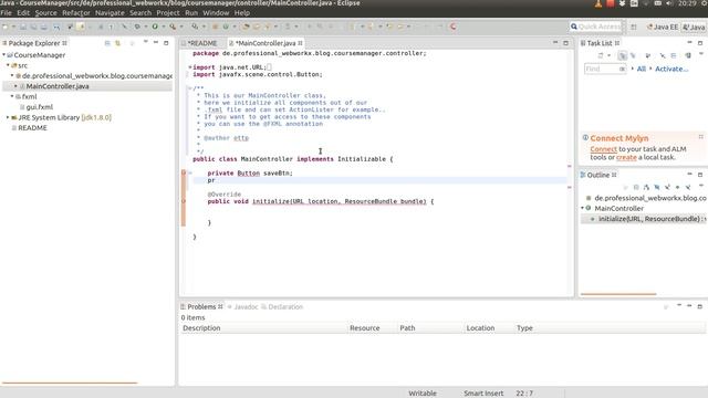 01 - JavaFX Tutorial смотреть онлайн