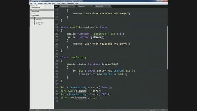 Шаблоны проектирования PHP смотреть онлайн