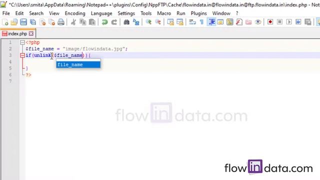 Code to Delete Image & file’s from Server using PHP Function смотреть онлайн