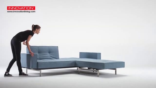 Mebelmoscow.ru Innovation: Splitback: диван с деревянными ножками и подлокотниками смотреть онлайн