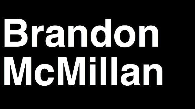 How to Pronounce Brandon McMillan Anaheim Ducks NHL Hockey Player Runforthecube смотреть онлайн
