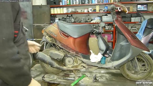 Простой запуск скутера после долгого простоя смотреть онлайн