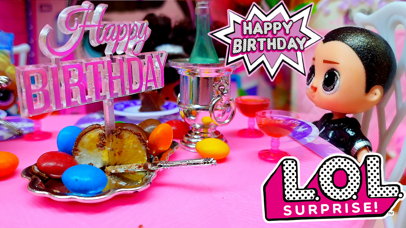 С Днём Рождения, Макс! | Куклы ЛОЛ сюрприз Смешные мультики IKira
