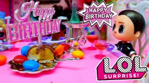 С Днём Рождения, Макс! | Куклы ЛОЛ сюрприз Смешные мультики iKira
