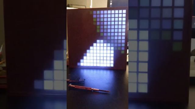 Bad Apple on a 16x16 Neopixel display смотреть онлайн