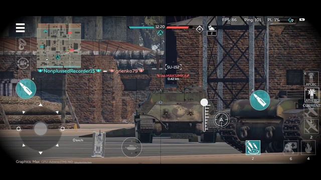 War Thunder Mobile: Deadly Premium Tank Destoryer SU-122P - Tiny Tank With HUGE Gun Gameplay & Guid смотреть онлайн