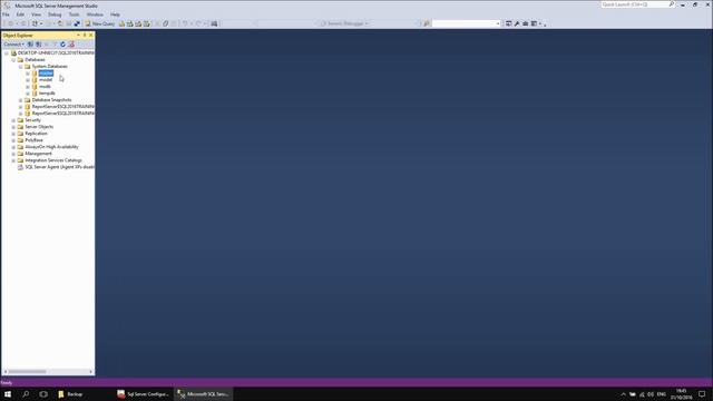 SQL Server 2016 Part 3 - System Databases, Backing Up and Restoring смотреть онлайн