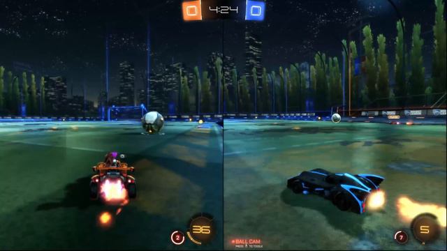 Rocket league Multiplay using Keyboards... (2 Player,3 Player,4 Player) смотреть онлайн