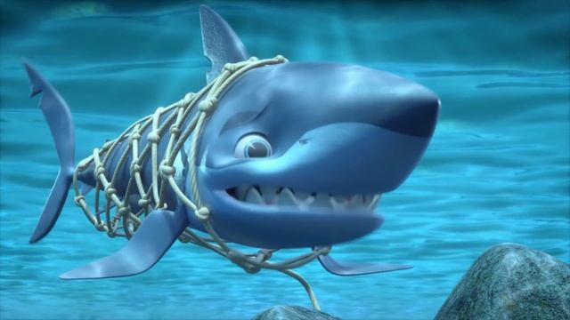 Saving a Trapped Shark | MADAGASCAR A LITTLE WILD смотреть онлайн