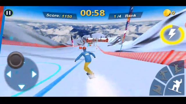 Snowboard Master | Adventure Genesis | Android Game Play | 3D Android GamePlay | смотреть онлайн