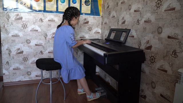 "Fountain in the Rain" by W.Gillock. "Фонтан под дождем" Гиллок смотреть онлайн