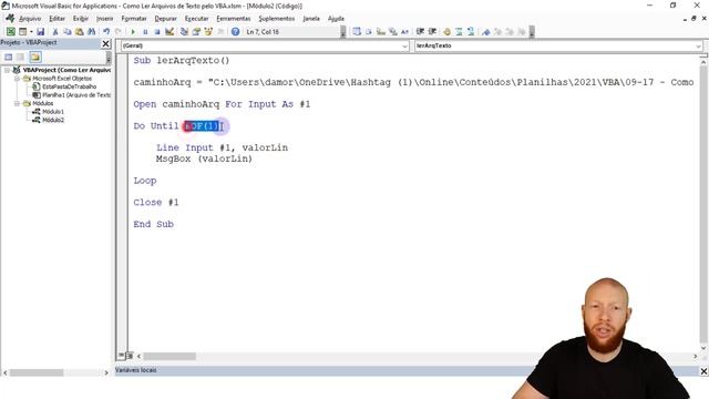 Como Ler Arquivos De Texto Com VBA Excel