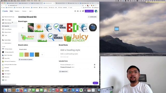 How to Upload Fonts in Canva Real Quick - Tagalog смотреть онлайн