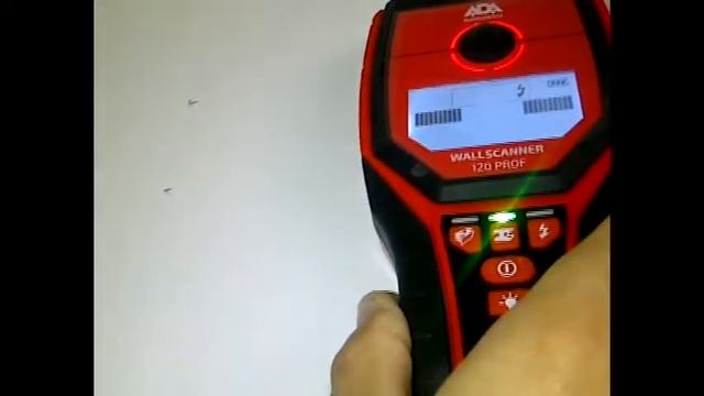 детектор Ада (ADA instruments, WallScanner 120 PROF, Wire and Metall detector) смотреть онлайн