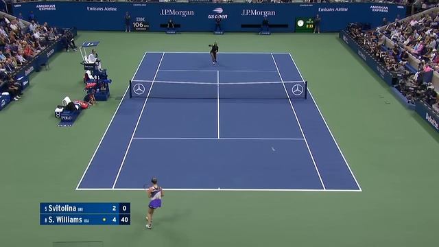Elina Svitolina vs Serena Williams Extended Highlights | US Open 2019 SF смотреть онлайн