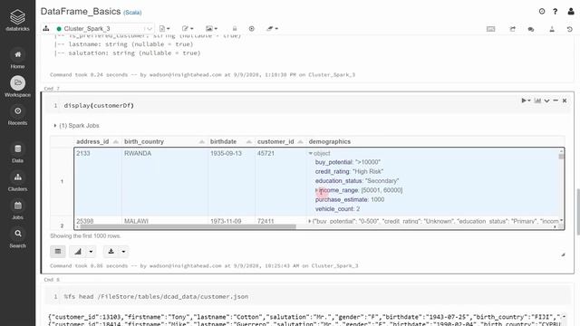 Databricks Certified Associate Developer for Apache Spark 3.0: Define DataFrame Schema смотреть онлайн