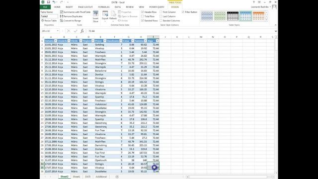 Relāciju datubāzes Pivot Table vajadzībām смотреть онлайн