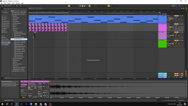 Гайд для новичков по Ableton Live Как создать миди дорожку, Как написать мелодию wav файлом на midi смотреть онлайн