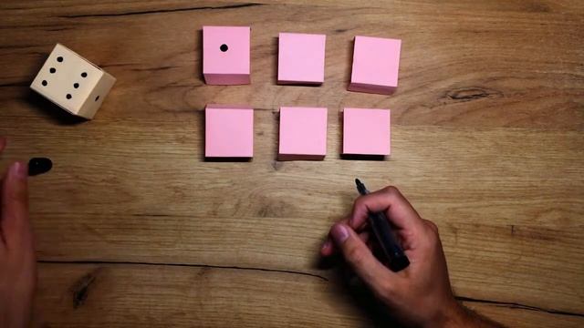 Игральный КУБИК из бумаги | Игральные кости смотреть онлайн