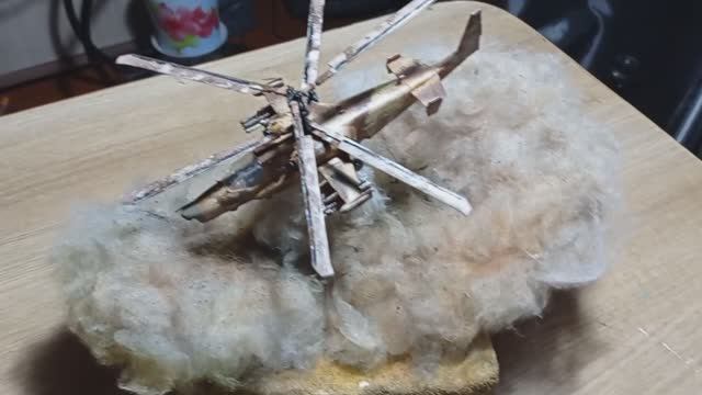 КА-50 Ночной Охотник/ Диорама Своими Руками