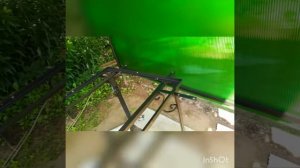 Уличный стол из плитки и дерева своими руками