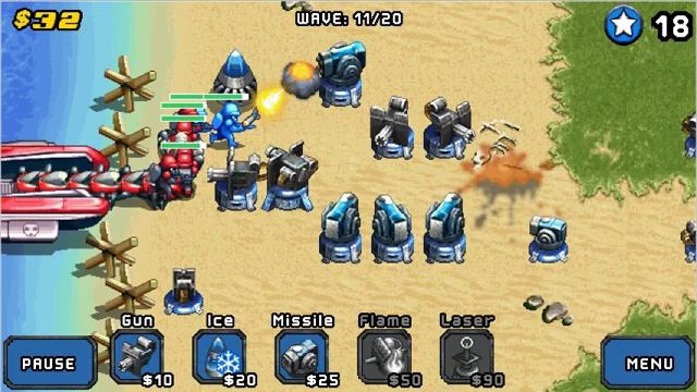 Mega Tower Assault Gameloft смотреть онлайн