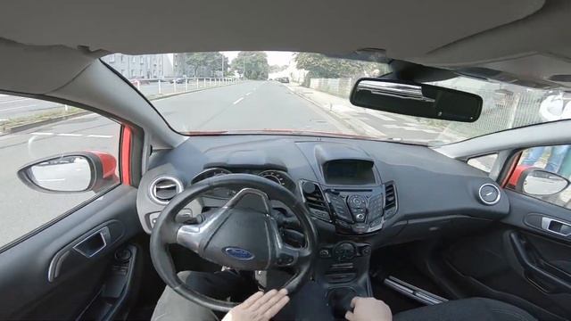 Ford Fiesta MK 7 Ecoboost POV Test Drive | 60 Fps