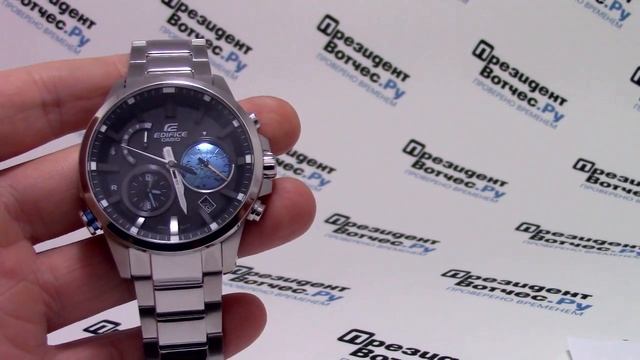 Часы Casio EDIFICE EQB-600D-1A2 - видео обзор от PresidentWatches.Ru