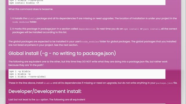 What's the difference between --dev, --save, and --save-dev for npm? смотреть онлайн