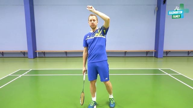 Badminton Exercise - Forehand slice смотреть онлайн
