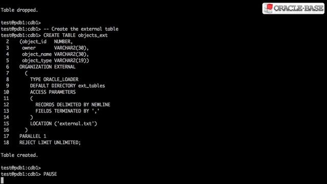External Tables: Querying Data From Flat Files in Oracle смотреть онлайн
