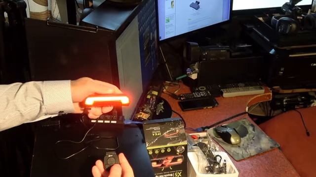 meilan x5 Smart Wireless заднее освещение велосипеда !!! смотреть онлайн