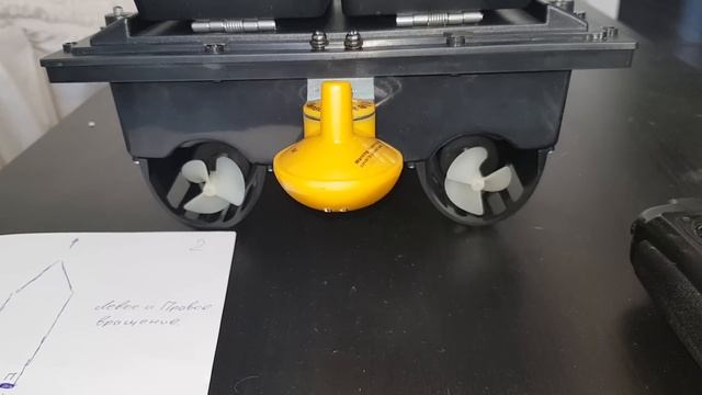 Прикормочный кораблик Flytec. Доработка 1. Работа винтов смотреть онлайн