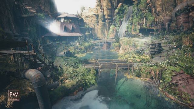 Aerith's House, An Escape To Paradise | Final Fantasy VII Relax Music and Ambience | Fantasy Worlds смотреть онлайн