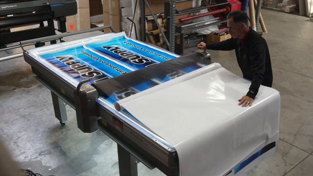 Rollover Laminating Table Virtual Demo from Ordway Sign Supply - (800) 967-3929 смотреть онлайн