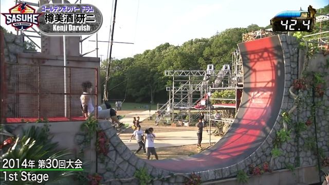 【初参戦】ゴールデンボンバー緑山に参上！！【樽美酒 研二】【喜矢武 豊】 | TBS『SASUKE』公式ベスト動画 смотреть онлайн