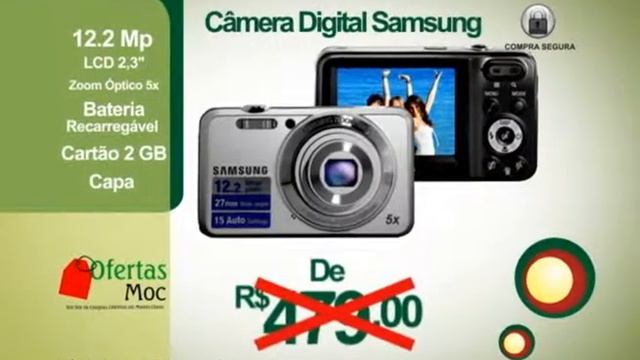 50% Câmera Digital Samsung ES80 12.2MP LCD 2,36 смотреть онлайн
