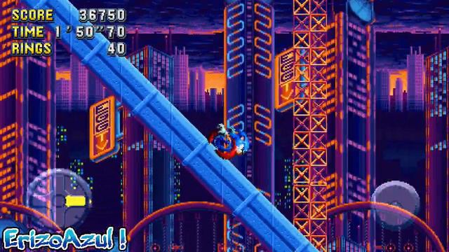 Sonic Mania On Mobile! (Fan game) смотреть онлайн