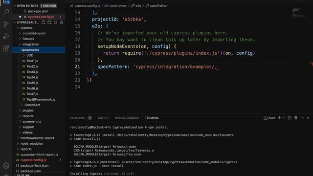 Steps to migrate existing Cypress Project to V10 смотреть онлайн
