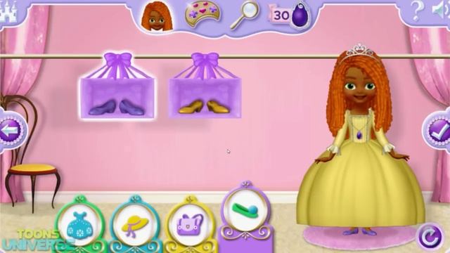 Sofia's World Sofia the First Disney Junior Official Dress Up Princess Game for Girls смотреть онлайн