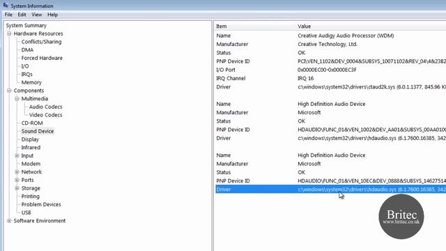 Windows System Information Msinfo32.exe Tool by Britec смотреть онлайн