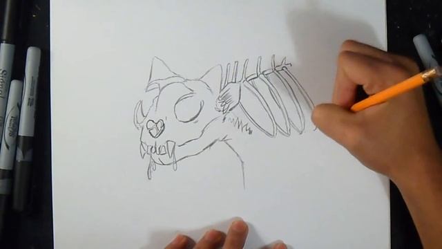 Как нарисовать кошку | граффити смотреть онлайн