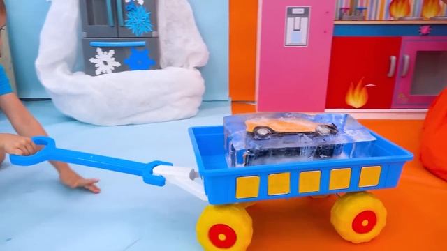 Vlad e mamãe jogam desafio quente vs frio смотреть онлайн