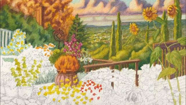 Ravel Prelude (Greg Allison -- Piano) The Garden (painting by Mark Allison) смотреть онлайн