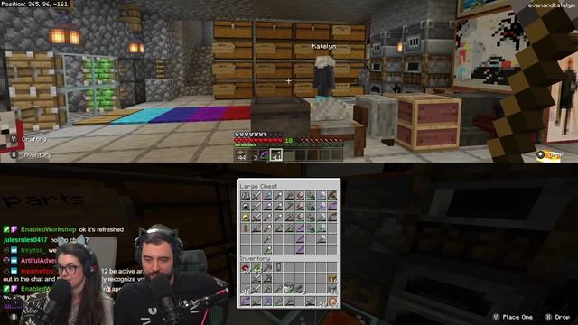 Chill Minecraft maintenance (organizing) hangout (pt.41.1 uncut) смотреть онлайн