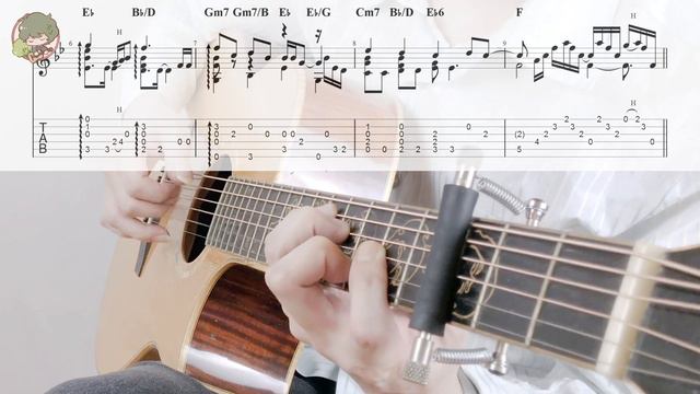 (Elton John)Can You Feel The Love Tonight-Tutorial-Fingerstyle Guitar Arranged by Tzung Han Tsai 蔡宗 смотреть онлайн