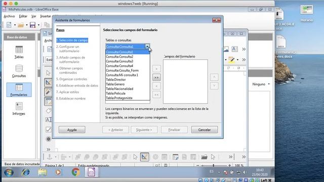 Formularios e informes en Libre Office смотреть онлайн