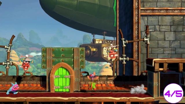 Yooka-Laylee And The Impossible Lair Scareship Scroll - Docked All Coin Locations смотреть онлайн